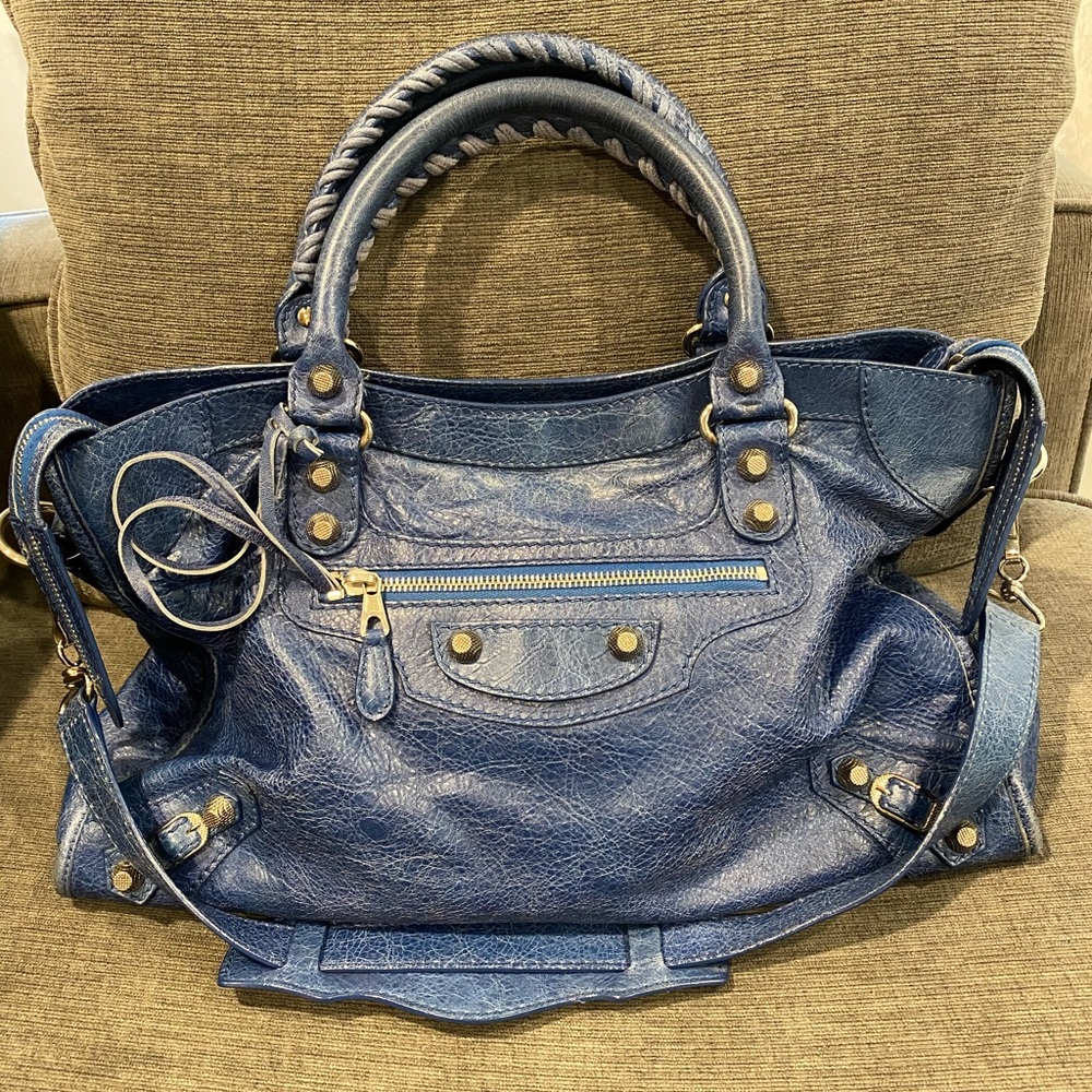 Balenciaga Paris bag with mirror